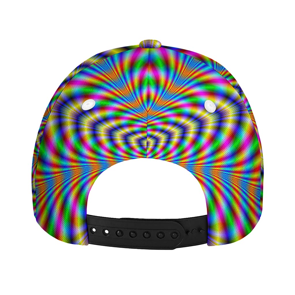 Octagonal Psychedelic Optical Illusion Baseball Cap