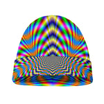 Octagonal Psychedelic Optical Illusion Beanie
