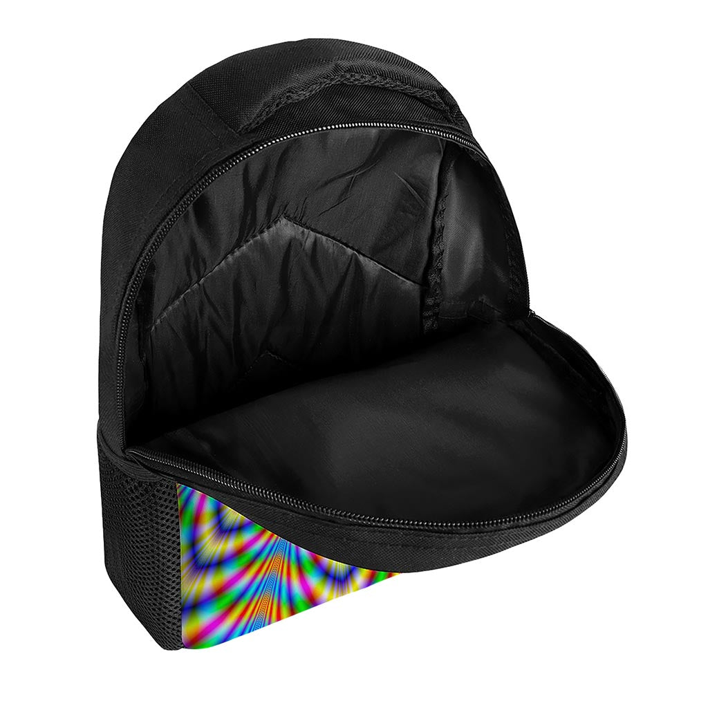 Octagonal Psychedelic Optical Illusion Casual Backpack