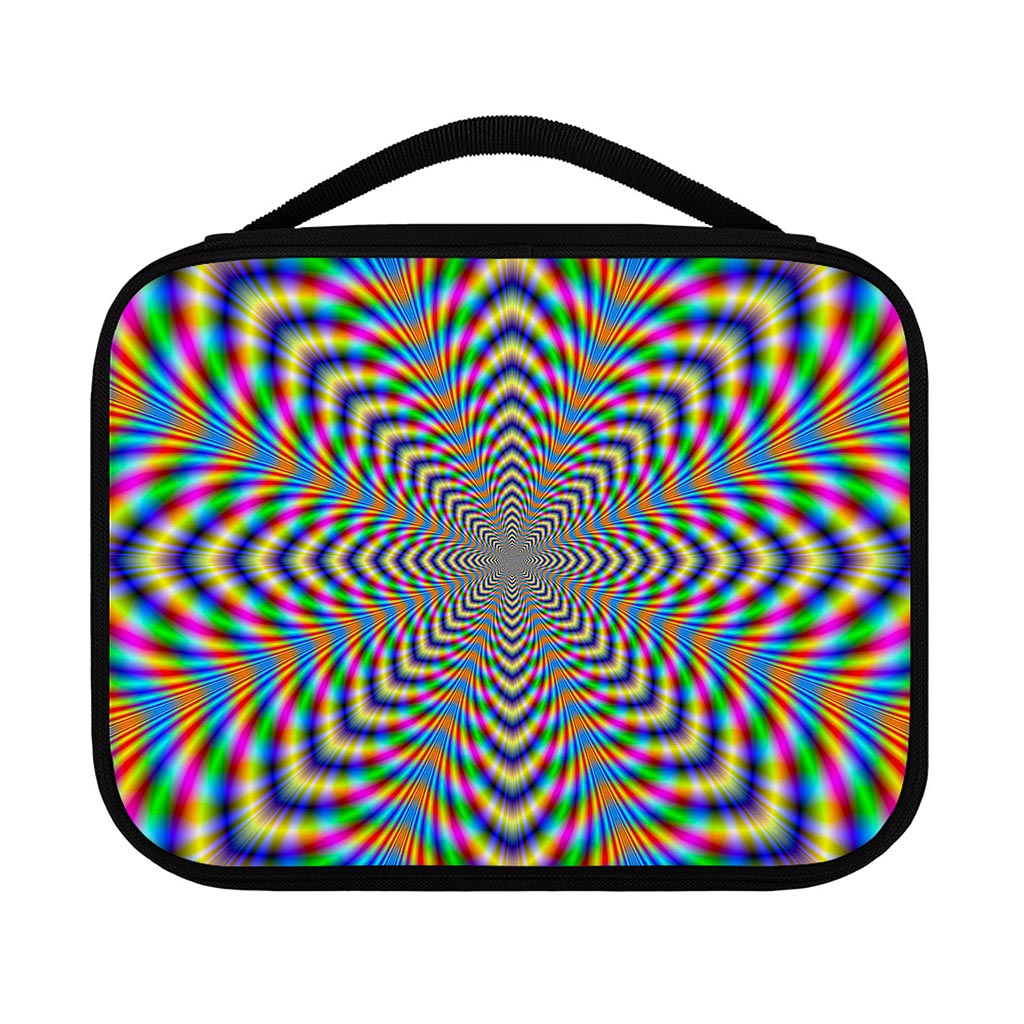 Octagonal Psychedelic Optical Illusion Classic Bible Case
