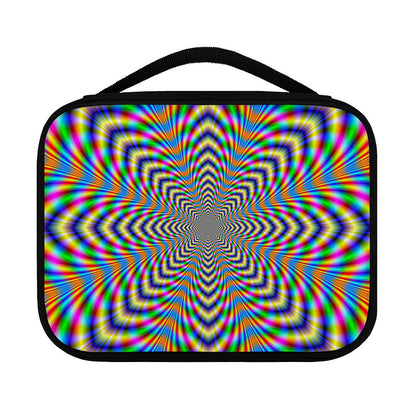 Octagonal Psychedelic Optical Illusion Classic Bible Case