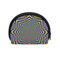 Octagonal Psychedelic Optical Illusion Coin Purse