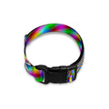 Octagonal Psychedelic Optical Illusion Dog Collar