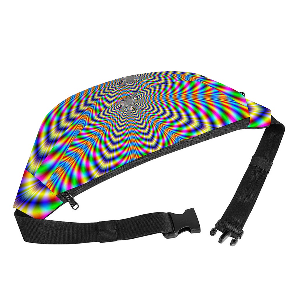 Octagonal Psychedelic Optical Illusion Fanny Pack