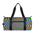 Octagonal Psychedelic Optical Illusion Gym Bag