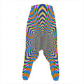 Octagonal Psychedelic Optical Illusion Hammer Pants
