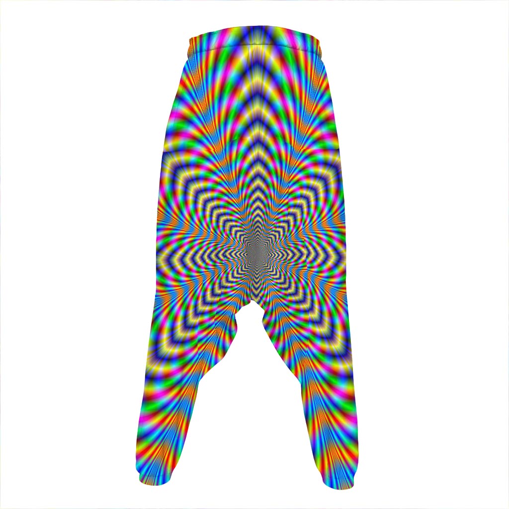 Octagonal Psychedelic Optical Illusion Hammer Pants