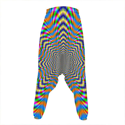 Octagonal Psychedelic Optical Illusion Hammer Pants