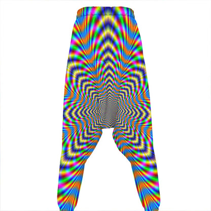 Octagonal Psychedelic Optical Illusion Hammer Pants