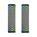 Octagonal Psychedelic Optical Illusion Handle Covers