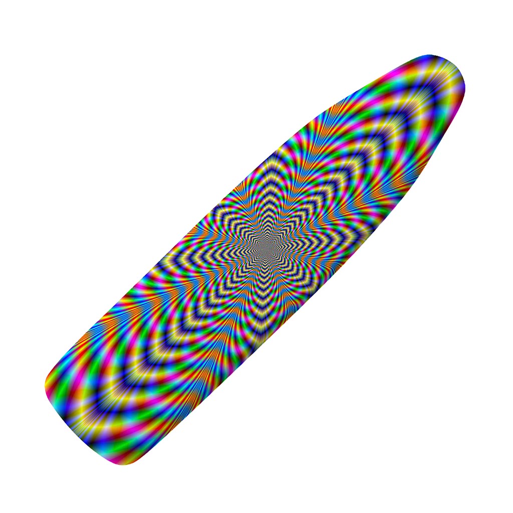Octagonal Psychedelic Optical Illusion Ironing Board Cover