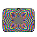 Octagonal Psychedelic Optical Illusion Laptop Sleeve