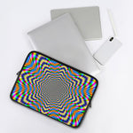 Octagonal Psychedelic Optical Illusion Laptop Sleeve