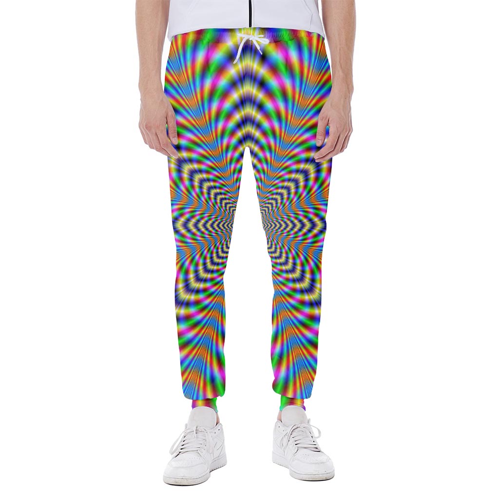 Octagonal Psychedelic Optical Illusion Scuba Joggers