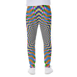Octagonal Psychedelic Optical Illusion Scuba Joggers