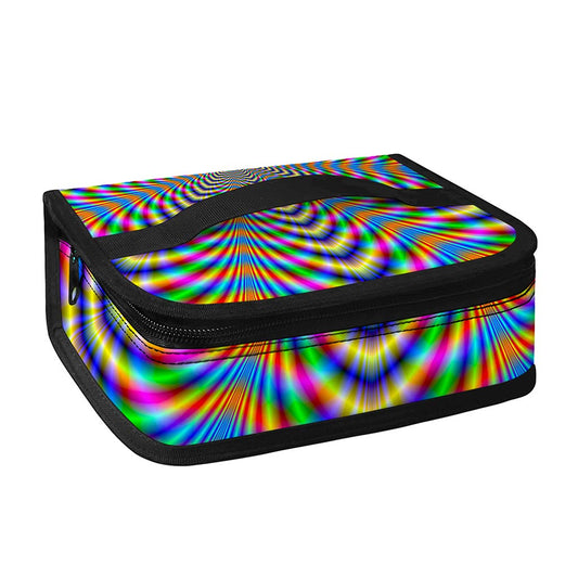 Octagonal Psychedelic Optical Illusion Small Lunch Bag