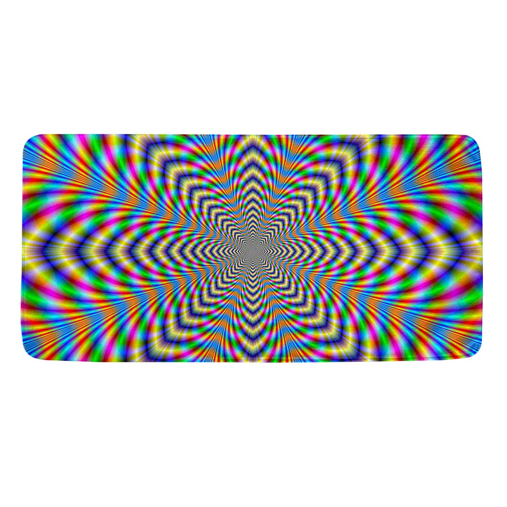 Octagonal Psychedelic Optical Illusion Towel