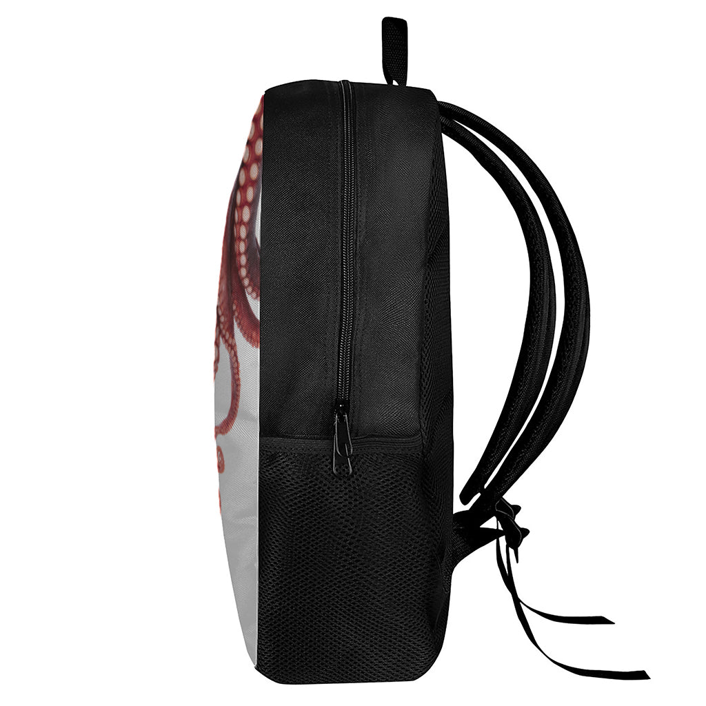 Octopus Tentacles Print 17 Inch Backpack