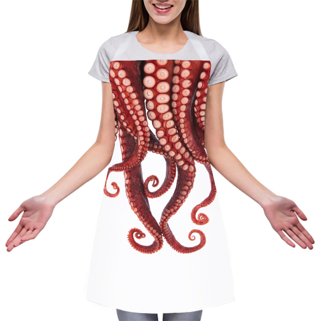 Octopus Tentacles Print Adjustable Apron