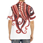 Octopus Tentacles Print Aloha Shirt