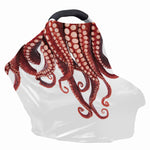 Octopus Tentacles Print Baby Seat Cover