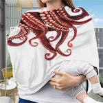 Octopus Tentacles Print Baby Seat Cover