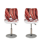 Octopus Tentacles Print Bar Stool Covers