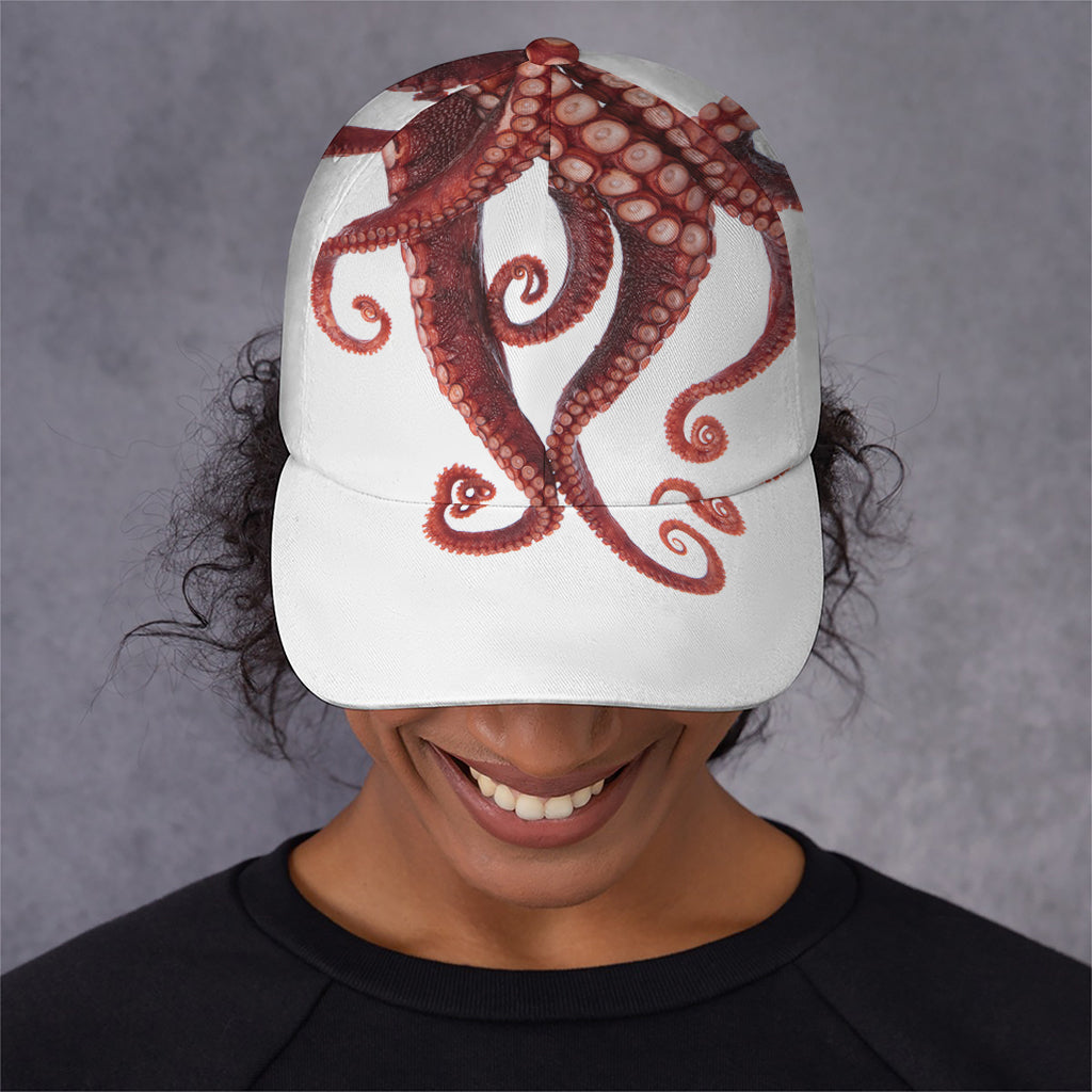 Octopus Tentacles Print Baseball Cap