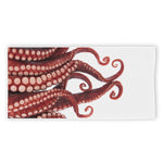 Octopus Tentacles Print Beach Towel