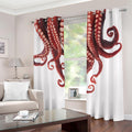 Octopus Tentacles Print Dimout Grommet Curtains