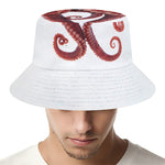 Octopus Tentacles Print Bucket Hat