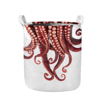 Octopus Tentacles Print Collapsible Laundry Basket