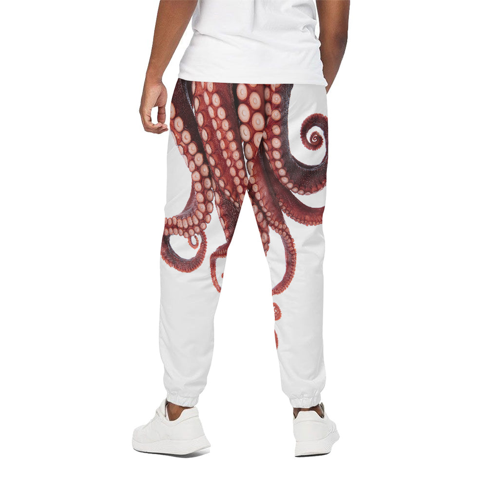 Octopus Tentacles Print Cotton Pants