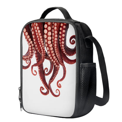 Octopus Tentacles Print Crossbody Lunch Bag