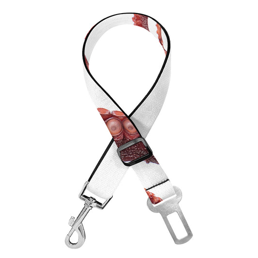 Octopus Tentacles Print Dog Seat Belt