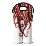 Octopus Tentacles Print Double Neoprene Wine Tote