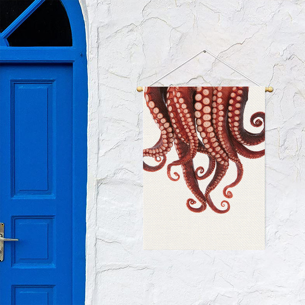 Octopus Tentacles Print Garden Flag