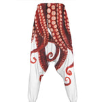 Octopus Tentacles Print Hammer Pants