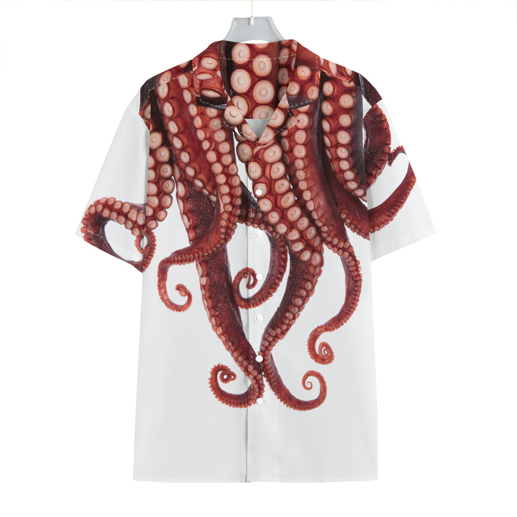 Octopus Tentacles Print Hawaiian Shirt