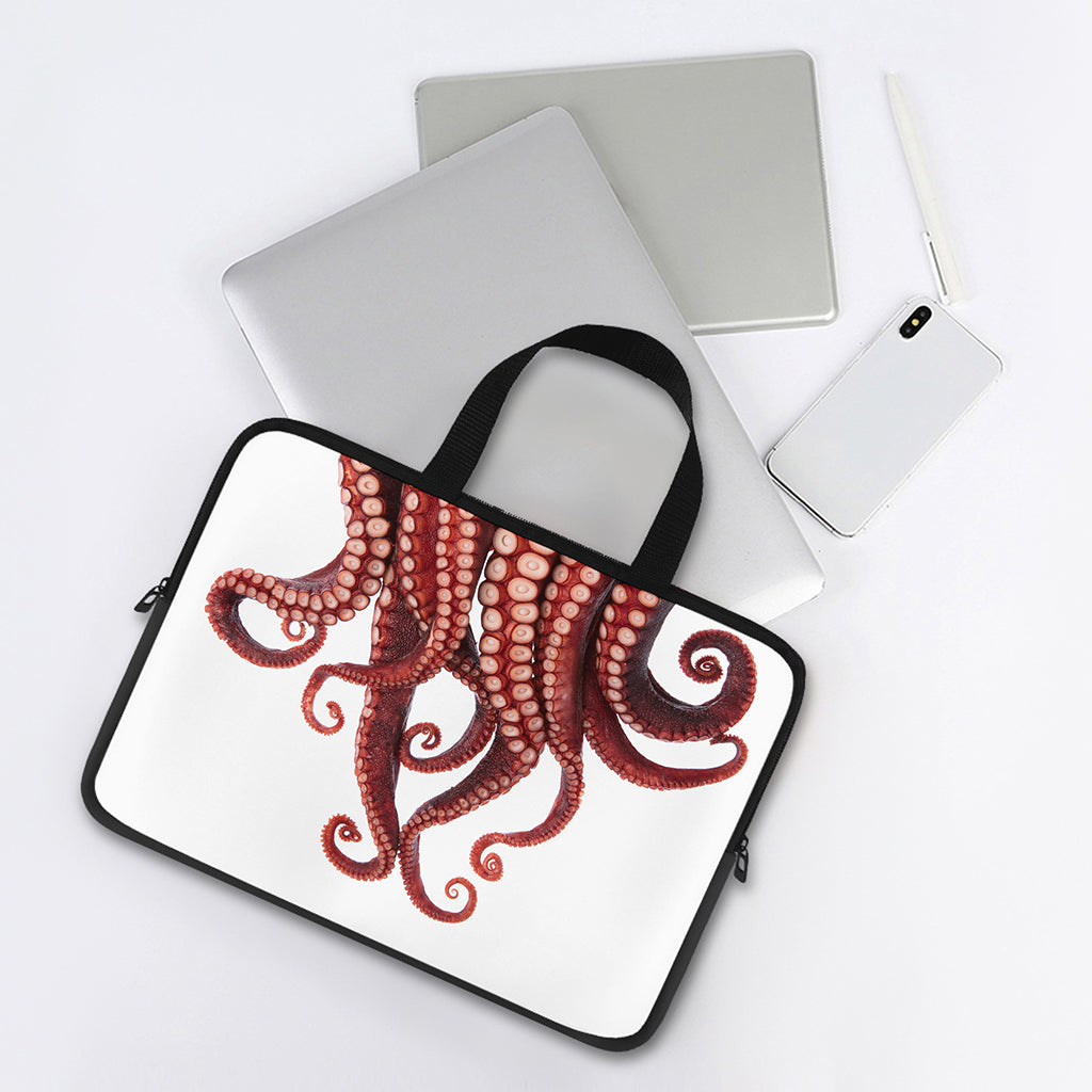 Octopus Tentacles Print Laptop Sleeve With Handle