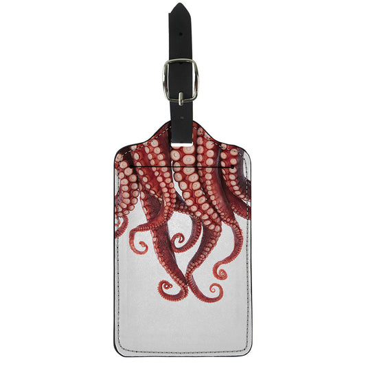 Octopus Tentacles Print Luggage Tag