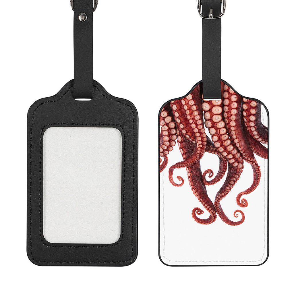 Octopus Tentacles Print Luggage Tag