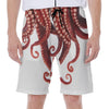 Octopus Tentacles Print Men's Beach Shorts