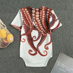 Octopus Tentacles Print Men's Bodysuit