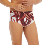 Octopus Tentacles Print Men's Briefs