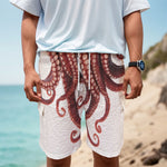 Octopus Tentacles Print Men's Cargo Shorts