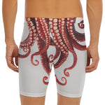 Octopus Tentacles Print Men's Long Boxer Briefs
