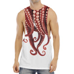 Octopus Tentacles Print Men's Muscle Tank Top