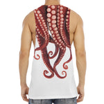 Octopus Tentacles Print Men's Muscle Tank Top