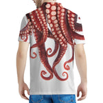 Octopus Tentacles Print Men's Polo Shirt